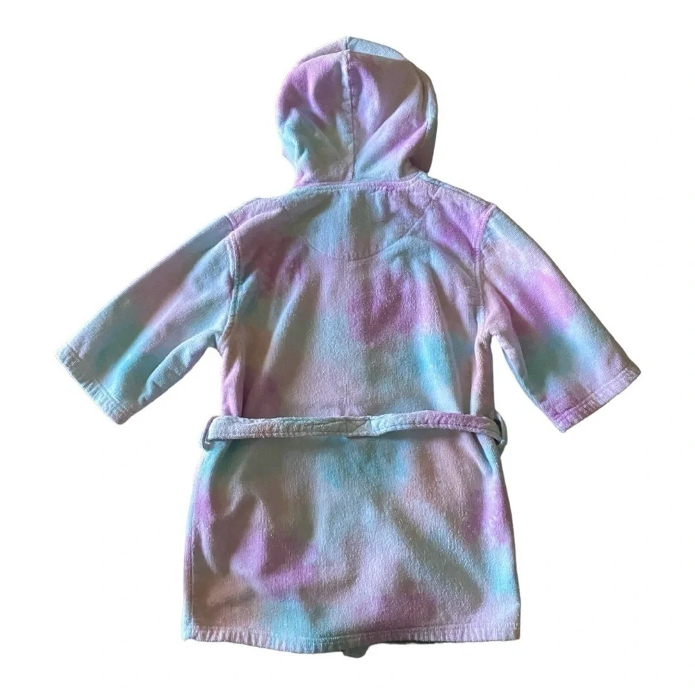 SAINT EVE-TERRY CLOTH UNICORN ROBE-Size 5/6